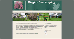 Desktop Screenshot of higginslandscaping.com